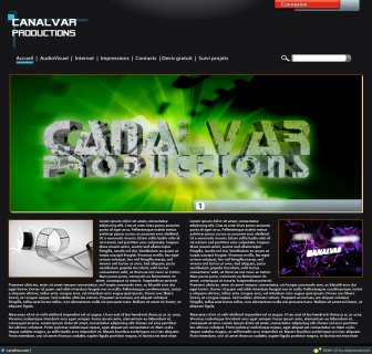 Essai site Canalvar Productions